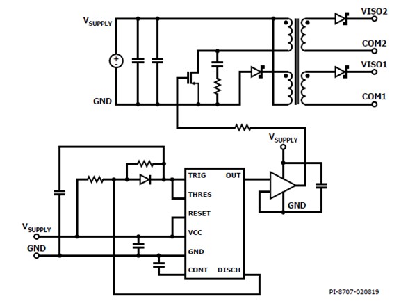Power Integrations SIT12xxI DC/DC Transformers
